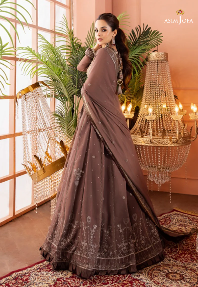 AJM-17 EMBROIDERED CHIFFON 3 PCS - Image 4