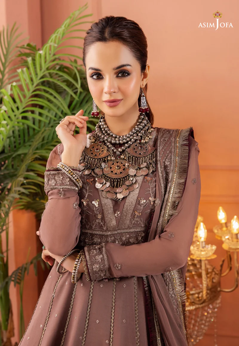 AJM-17 EMBROIDERED CHIFFON 3 PCS - Image 6