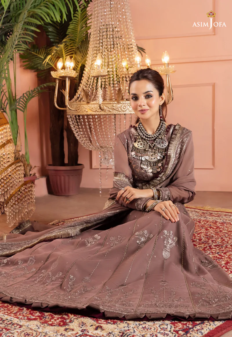 AJM-17 EMBROIDERED CHIFFON 3 PCS - Image 7