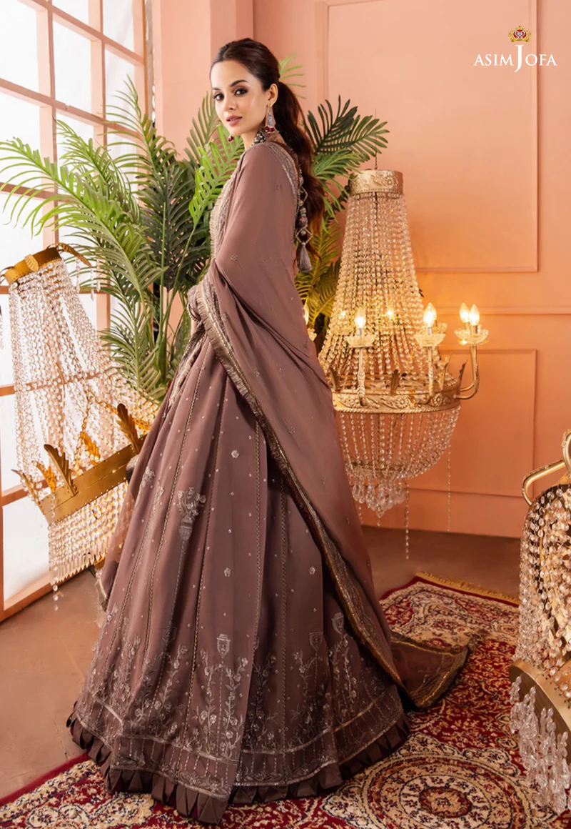 AJM-17 EMBROIDERED CHIFFON 3 PCS - Image 8