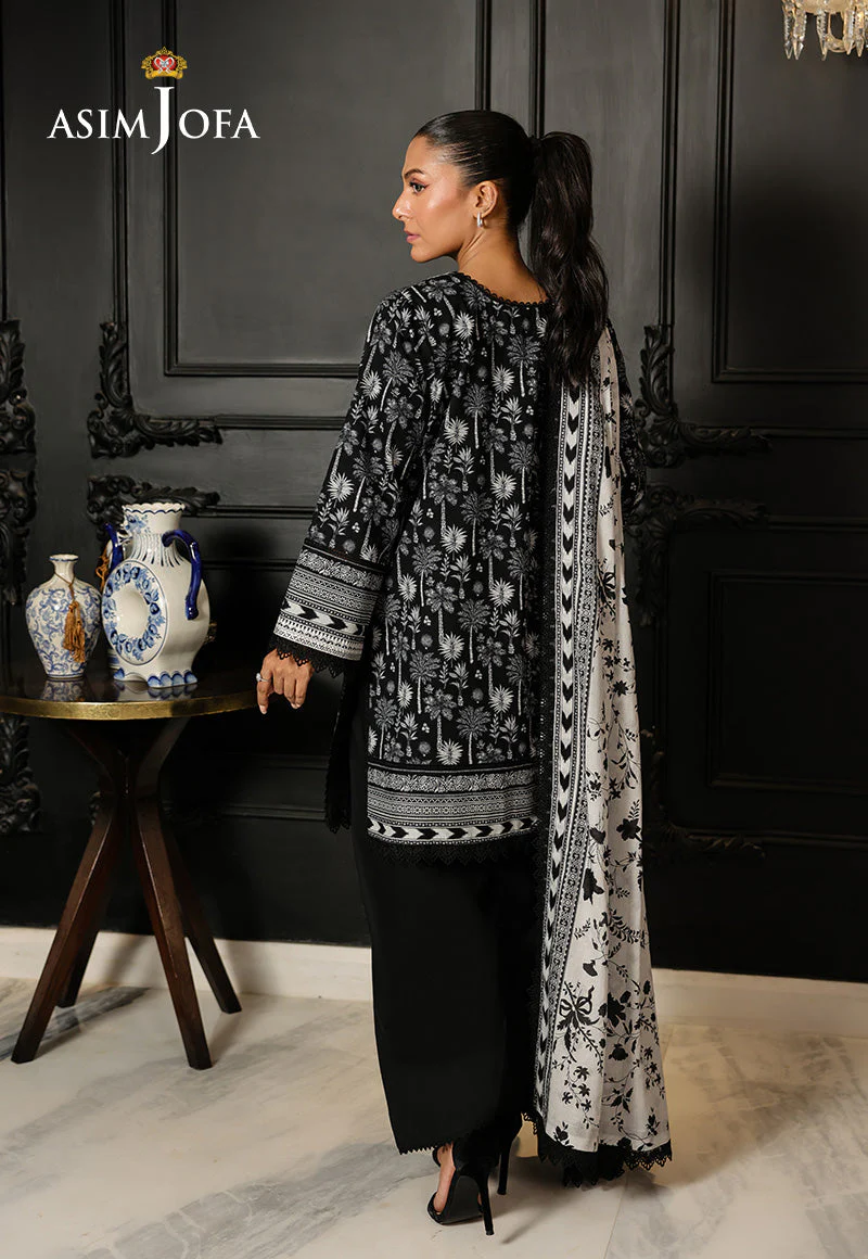 AJMCHD-03 EMBROIDERED LAWN STITCHED 3 PCS - Image 2
