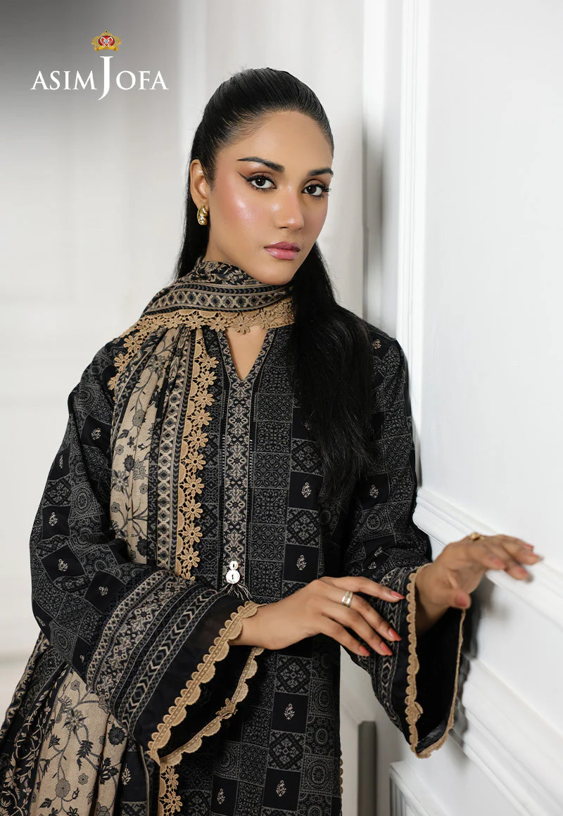AJMCHD-07 PRINTED LAWN STITCHED 3 PCS - Image 4
