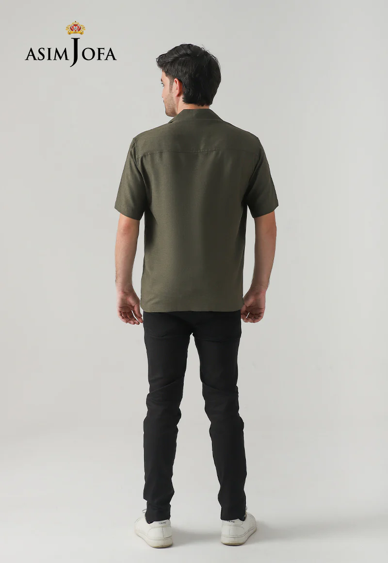 AJMCSD-01 CASUAL SHIRT STITCHED 1 PC - Image 3