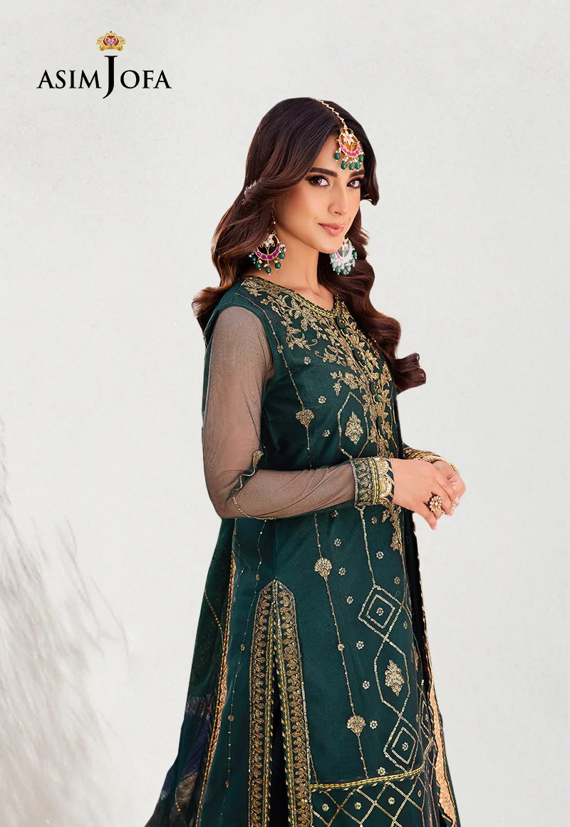 AJMJ-23 EMBROIDERED NET 3 PCS - Image 2