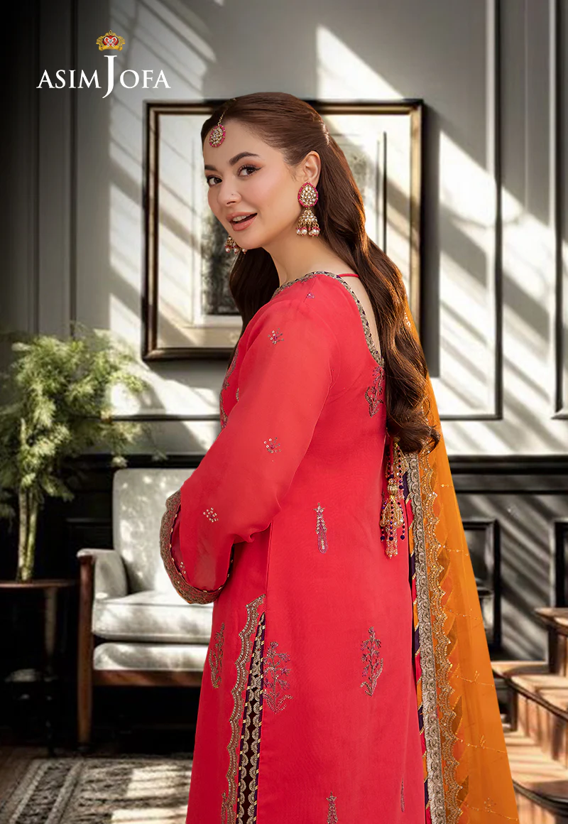 AJMJ-29 EMBROIDERED PAPER COTTON 3 PCS - Image 3