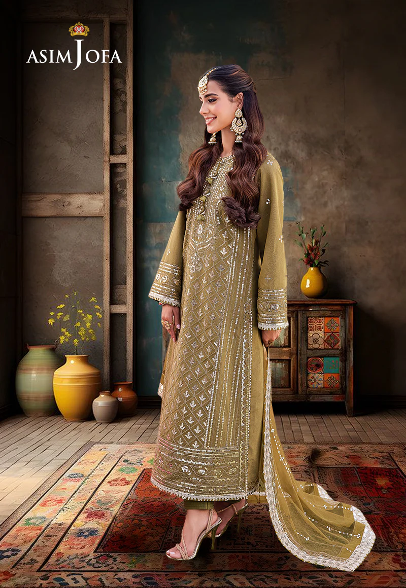 AJMJ-30 EMBROIDERED PAPER COTTON 3 PCS - Image 2