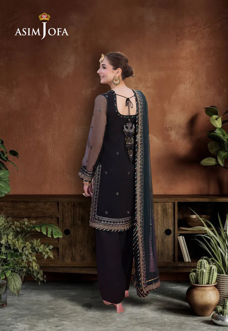 AJMJD-12-XS EMBROIDERED ORGANZA 3 PCS - Image 2