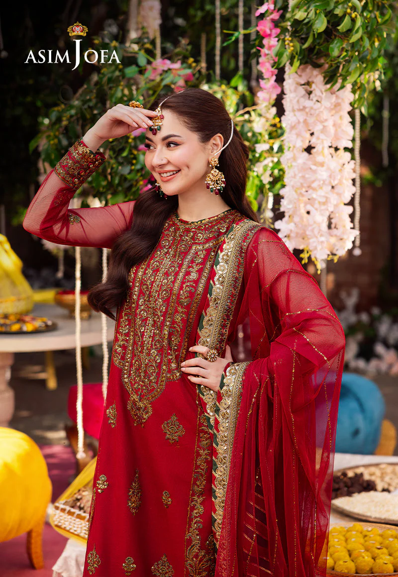 AJMJD-13 EMBROIDERED STITCHED 3 PCS - Image 8