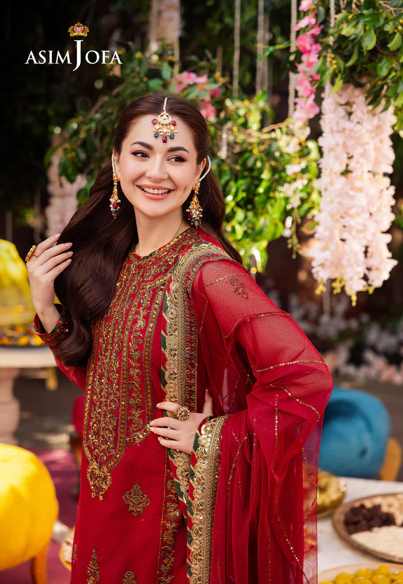 AJMJD-13 EMBROIDERED STITCHED 3 PCS - Image 9