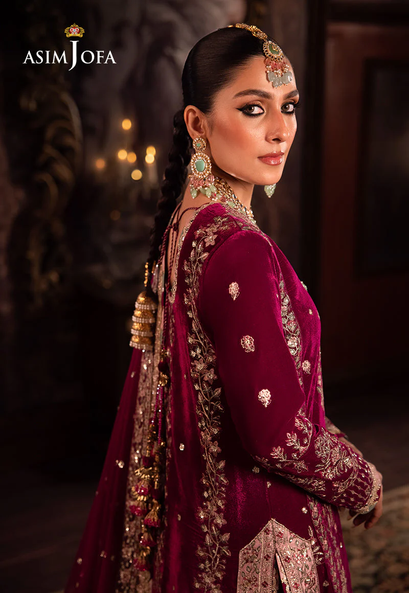 AJMMD-03 EMBROIDERED VELVET 3 PCS - Image 7