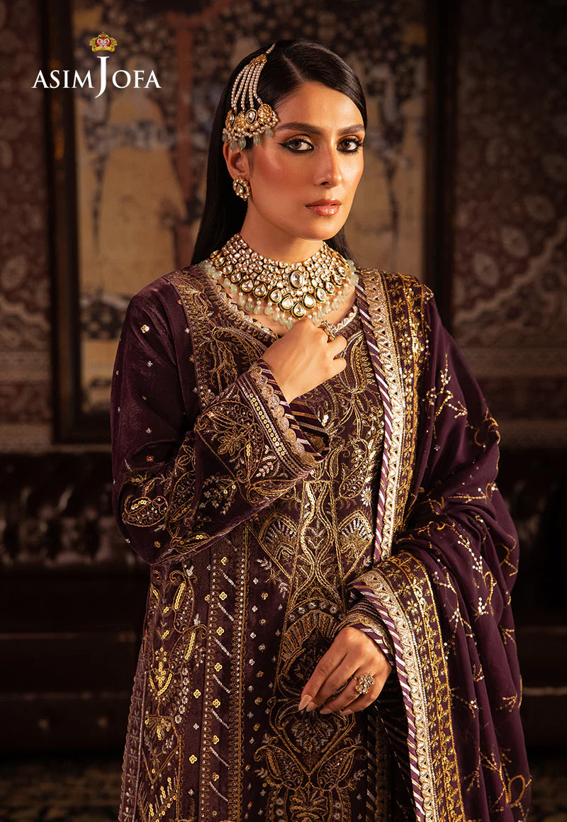 AJMMD-06 EMBROIDERED STITCHED 3 PCS - Image 6