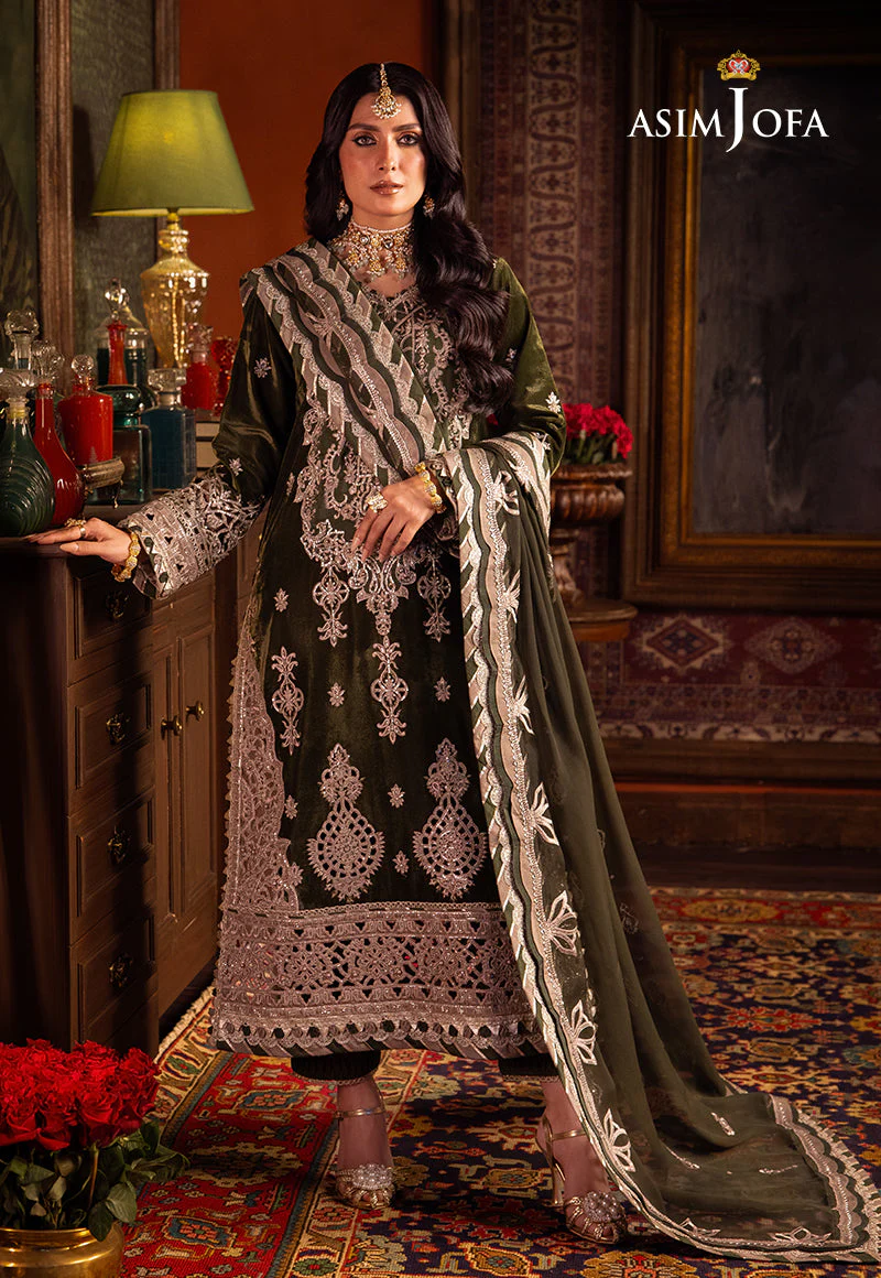 AJMMD-05 EMBROIDERED STITCHED 3 PCS - Image 5