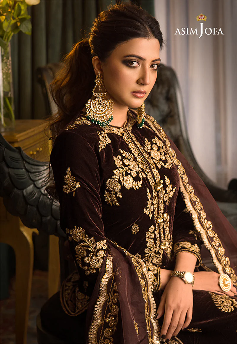 AJMRD-07 EMBROIDERED STITCHED 3 PCS - Image 2