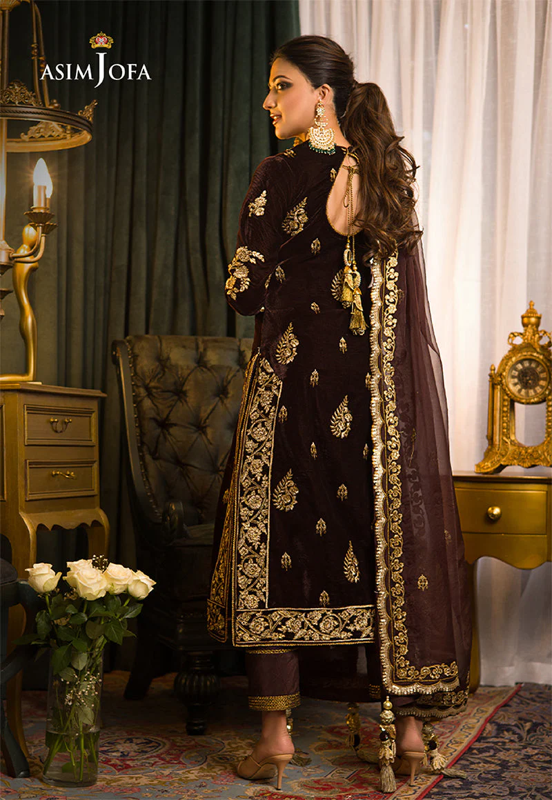 AJMRD-07 EMBROIDERED STITCHED 3 PCS - Image 4