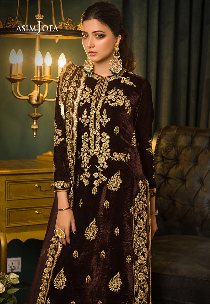 AJMRD-07 EMBROIDERED STITCHED 3 PCS - Image 7