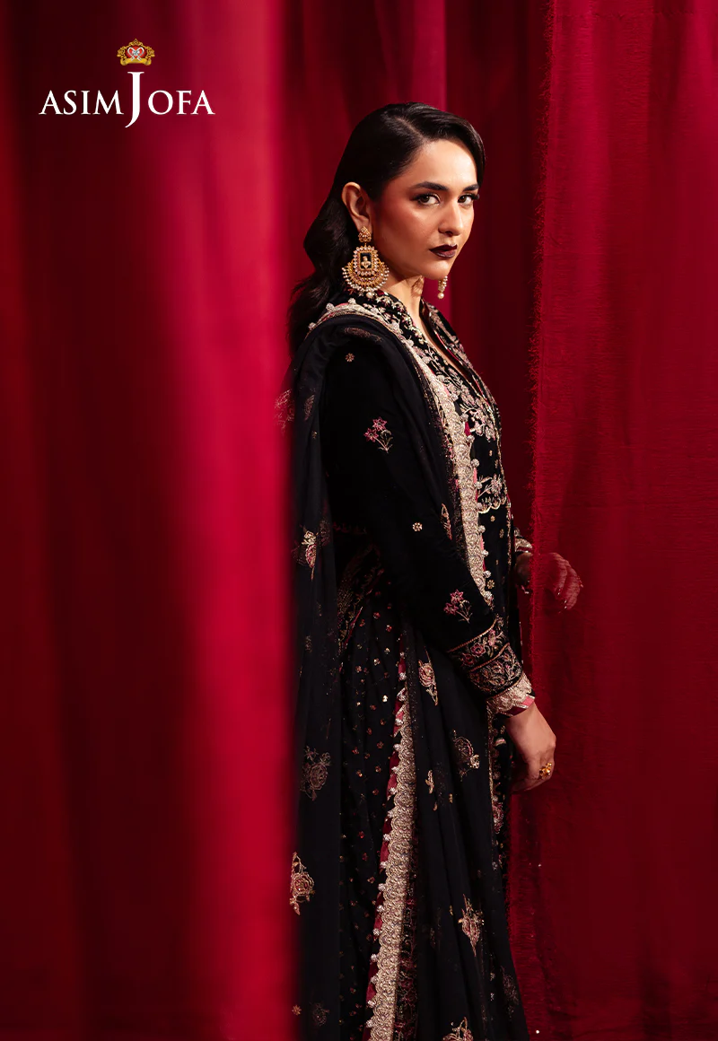 AJMV-01 EMBROIDERED VELVET 3 PCS - Image 10