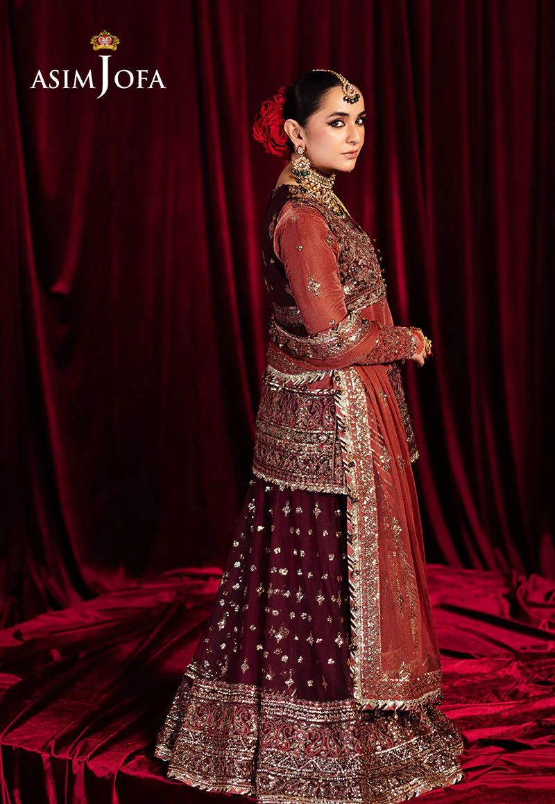 AJMV-04 EMBROIDERED VELVET 3 PCS - Image 2