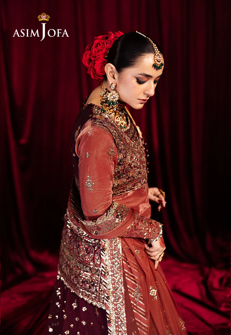 AJMV-04 EMBROIDERED VELVET 3 PCS - Image 7