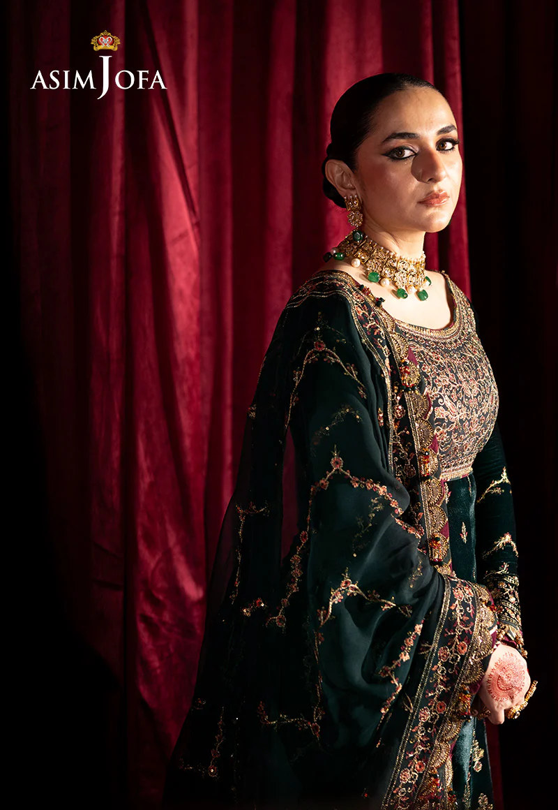 AJMV-05 EMBROIDERED VELVET 3 PCS - Image 6