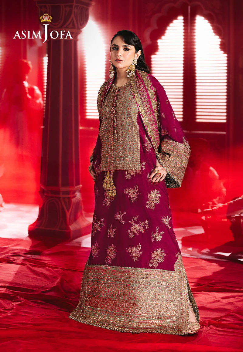 AJMVD-06 EMBROIDERED VELVET STITCHED STITCHED STITCHED 2 PCS - Image 5