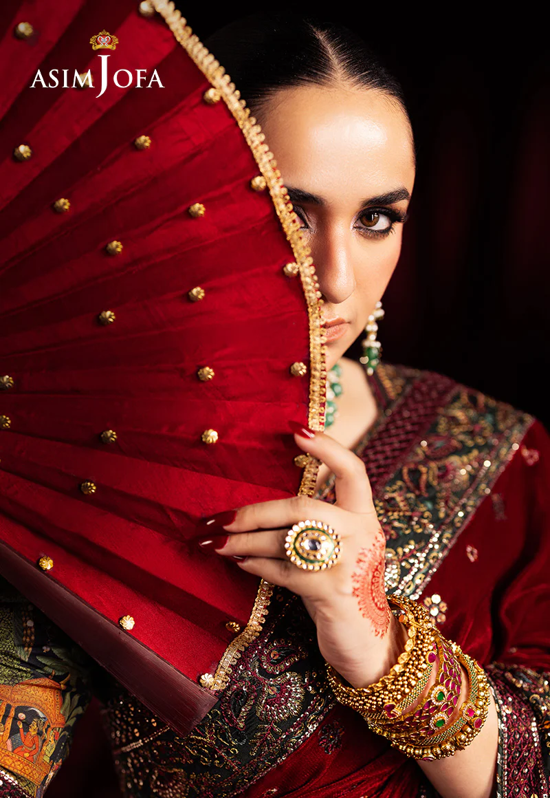AJMVP-08 EMBROIDERED VELVET STITCHED 2 PCS - Image 11