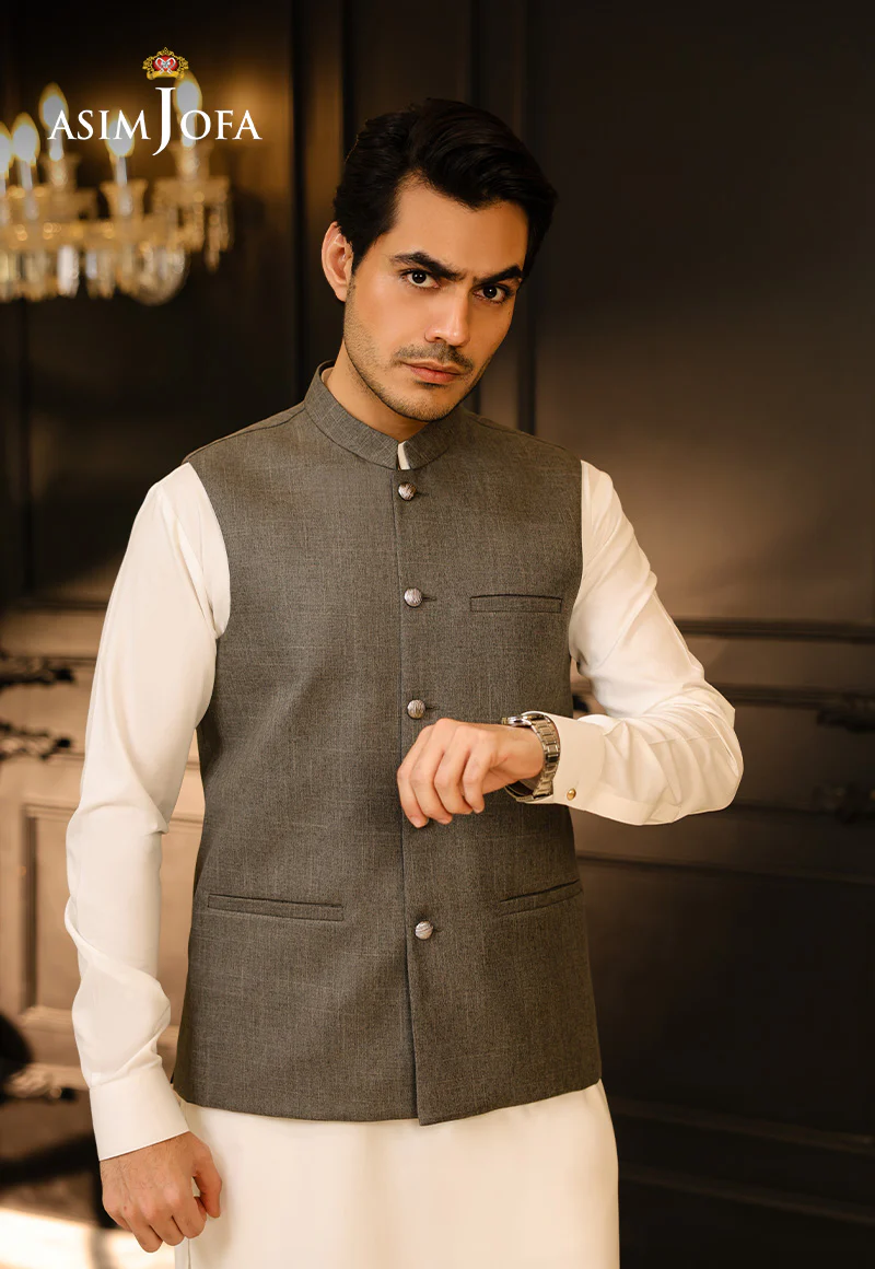 AJMWC-04 STITCHED WAISTCOAT 1 PC - Image 3