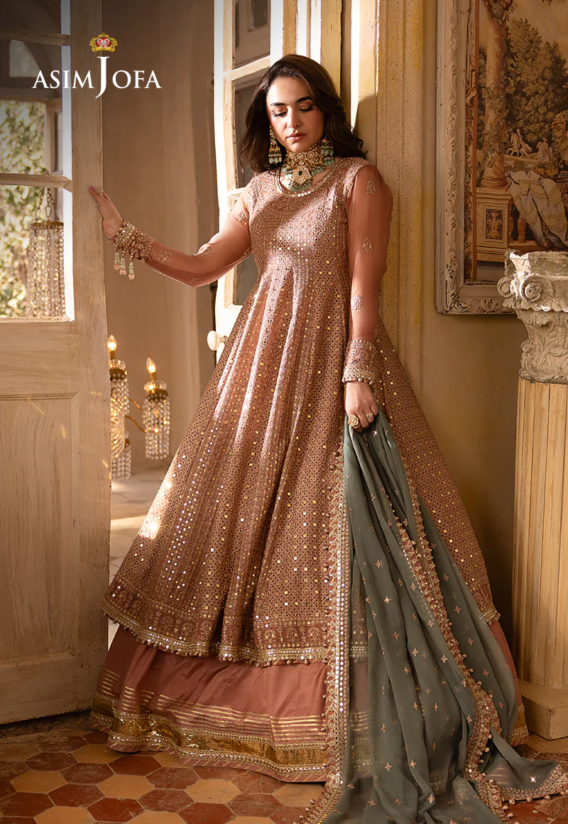 AJNB-03 EMBROIDERED CHIFFON 3 PCS - Image 10