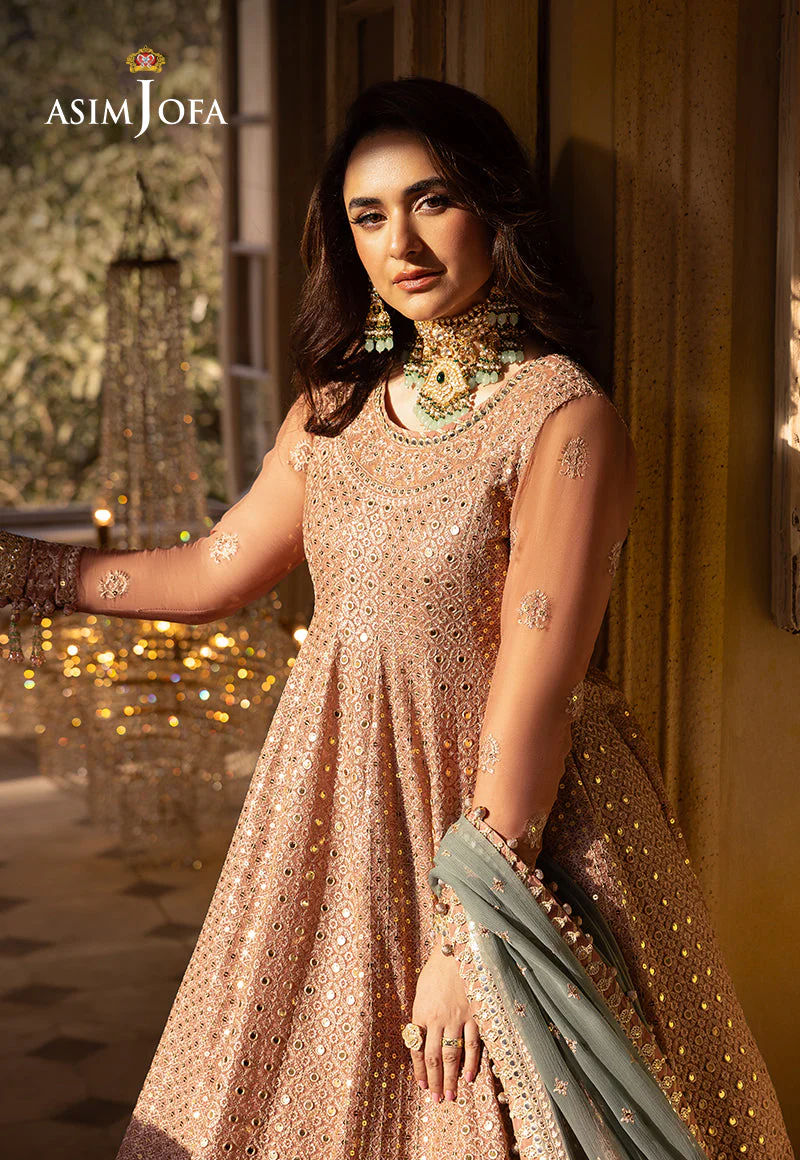 AJNBD-03 EMBROIDERED CHIFFON 3 PCS - Image 13