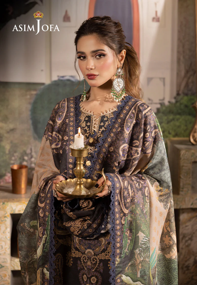AJNRD-03 EMBROIDERED STITCHED 3 PCS - Image 4