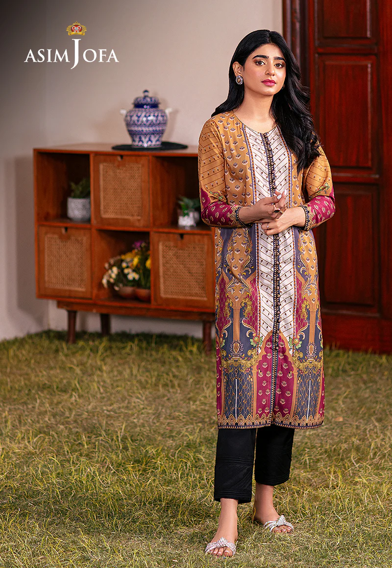 AJOD-04 PRINTED LAWN SILK 1 PC - Image 3