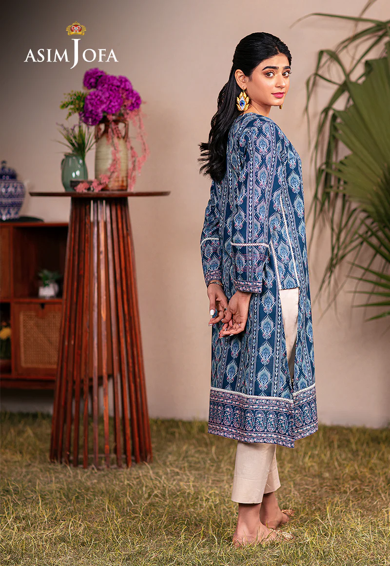 AJODD-01 EMBROIDERED COTTON SILK 1 PC - Image 2