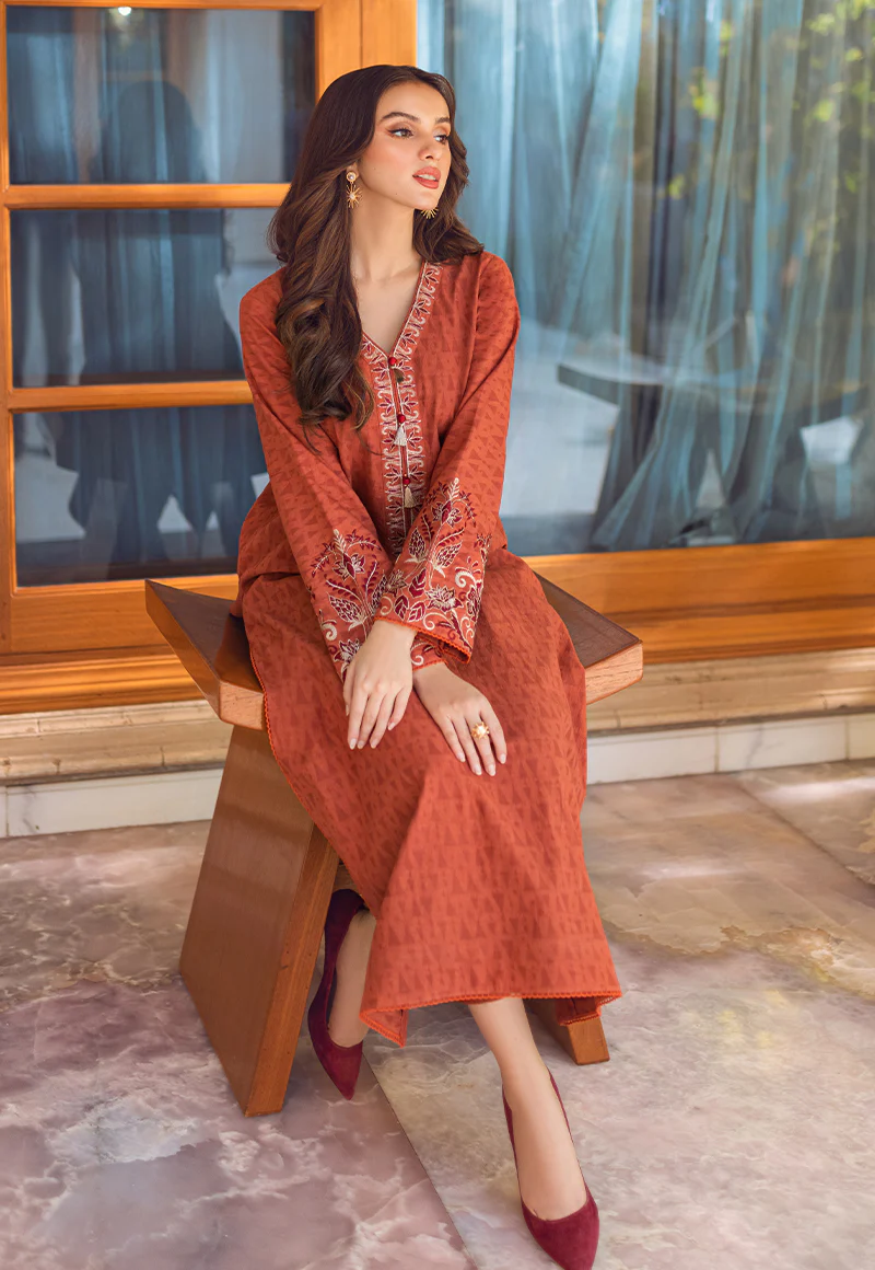AJP-07 EMBROIDERED SELF-JACQUARD 2 PCS - Image 5