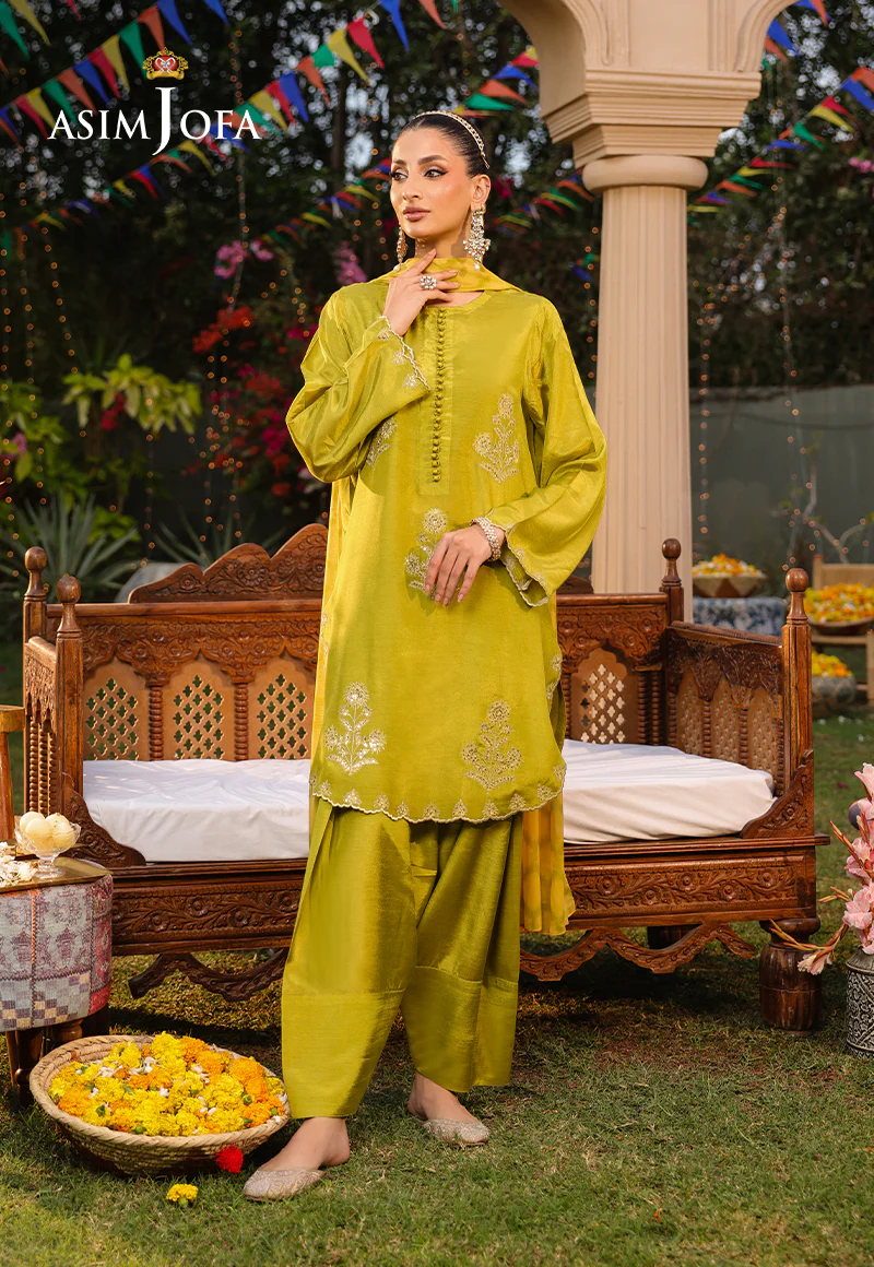 AJPB-162 EMBROIDERED RAW SILK 3PC - Image 4
