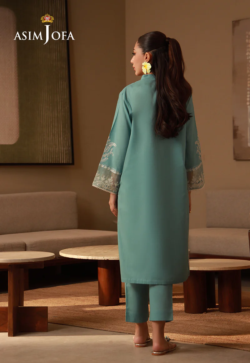 AJPB-164 EMBROIDERED CAMBRIC STITCHED 2 PCS - Image 2