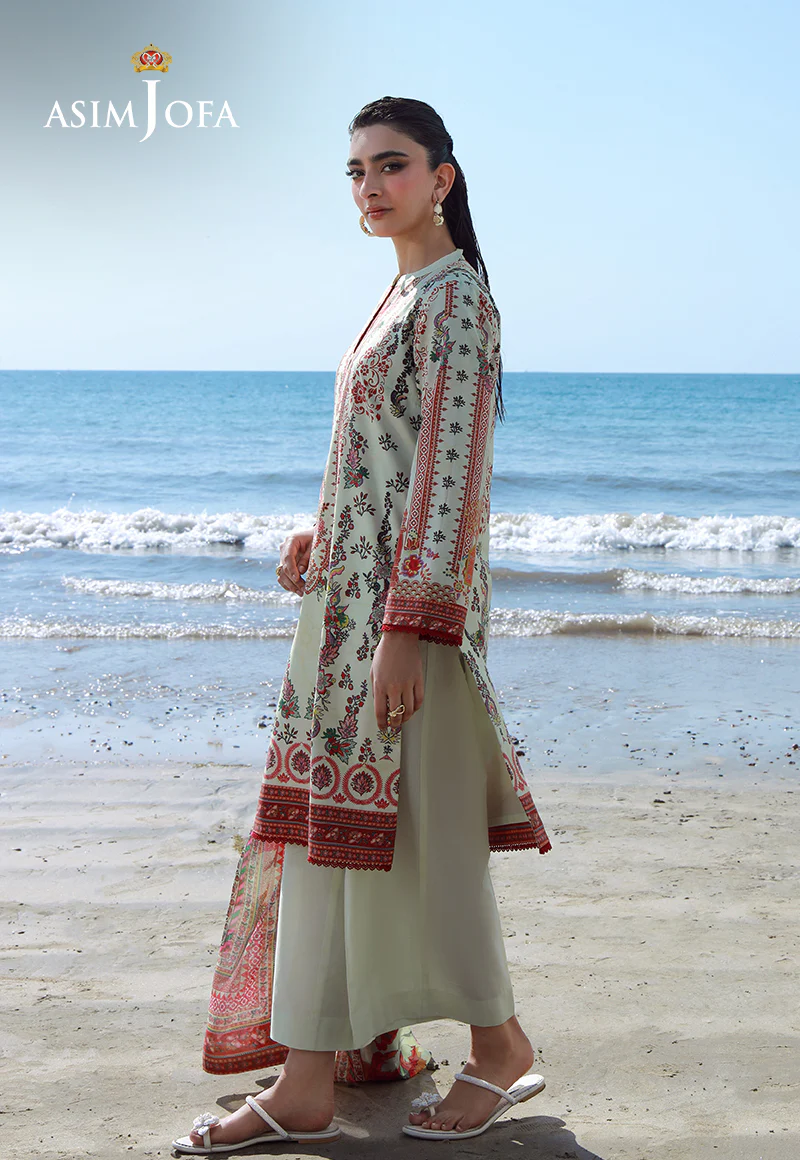 AJPB-167 PRINTED ARABIC LAWN 3PCS - Image 3