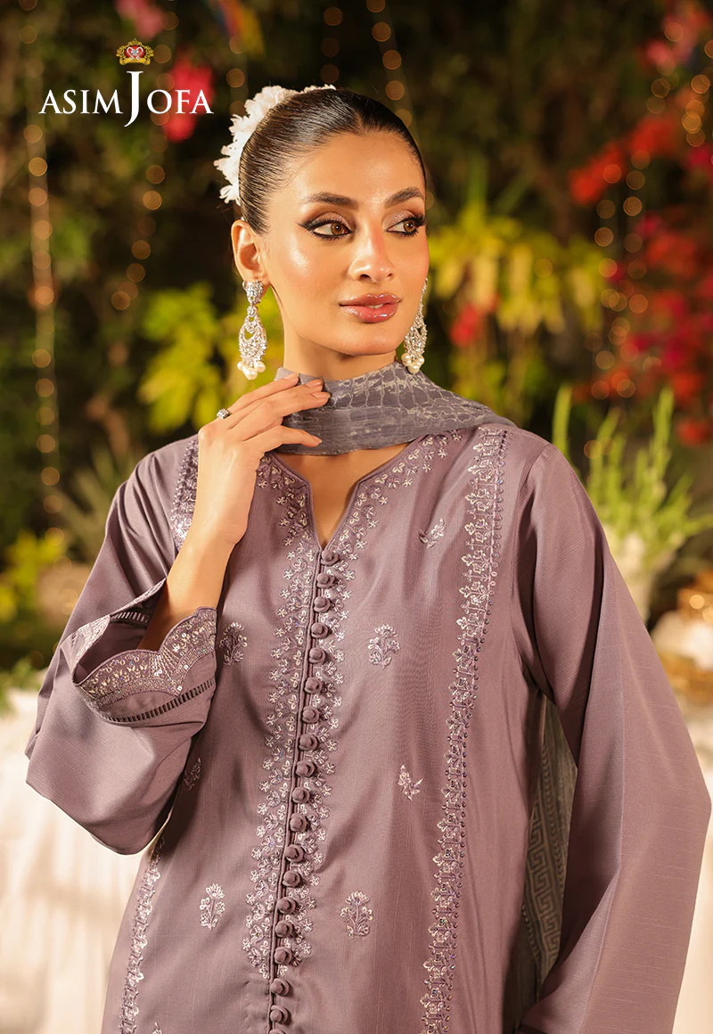 AJPB-171 EMBROIDERED RAW SILK 3PC - Image 5