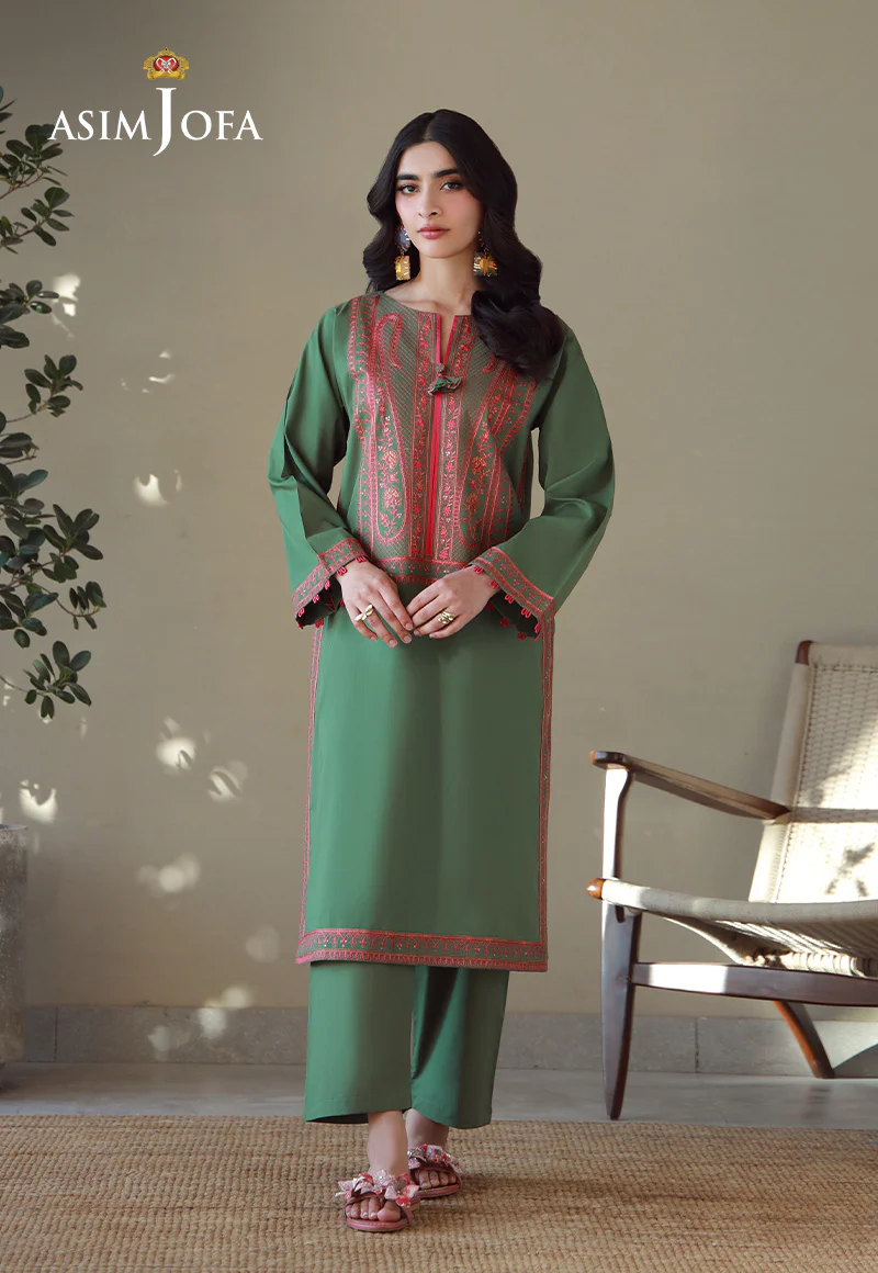 AJPB-175 EMBROIDERED CAMBRIC STITCHED 2 PCS - Image 2