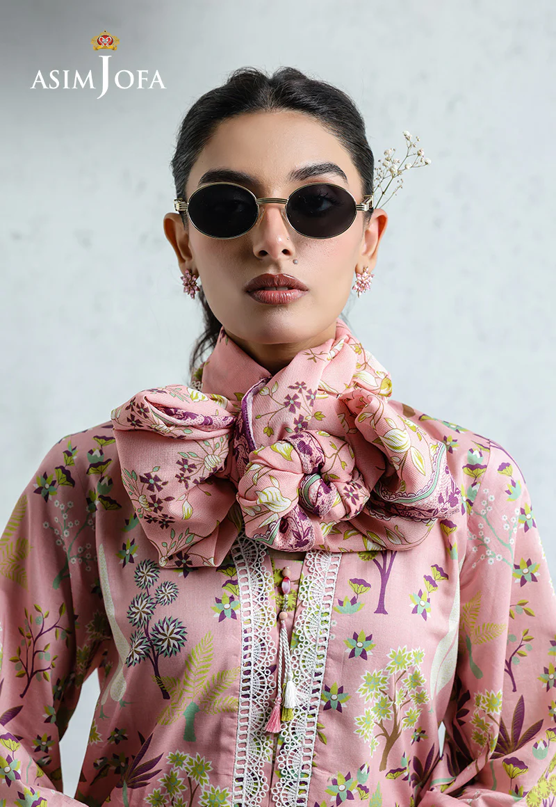 AJPB-218 PRINTED CAMBRIC STITCHED 3PCS - Image 4