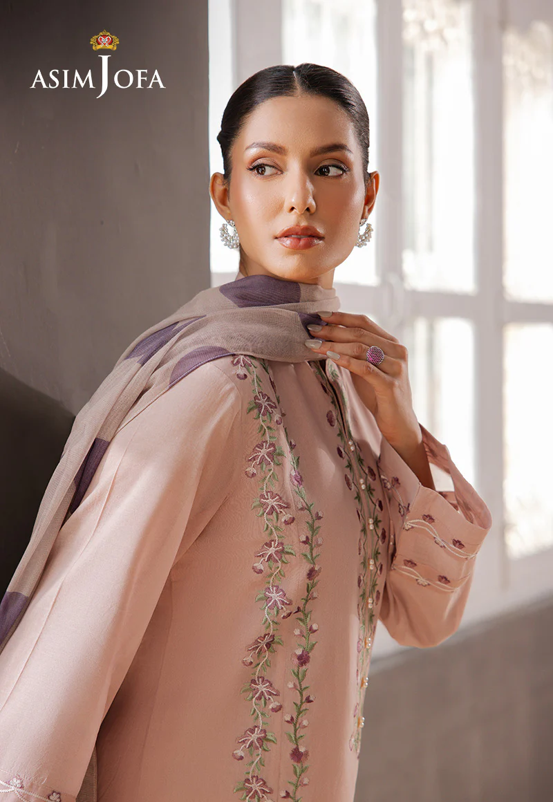 AJPB-223 EMBROIDERED PAPER COTTON STITCHED 3PCS - Image 5