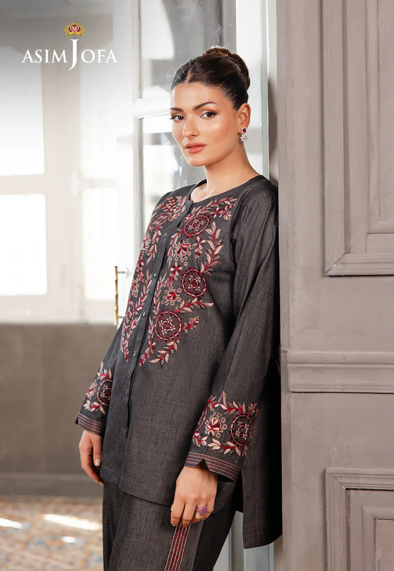 AJPB-226 EMBROIDERED DENIM STITCHED 2PCS - Image 5