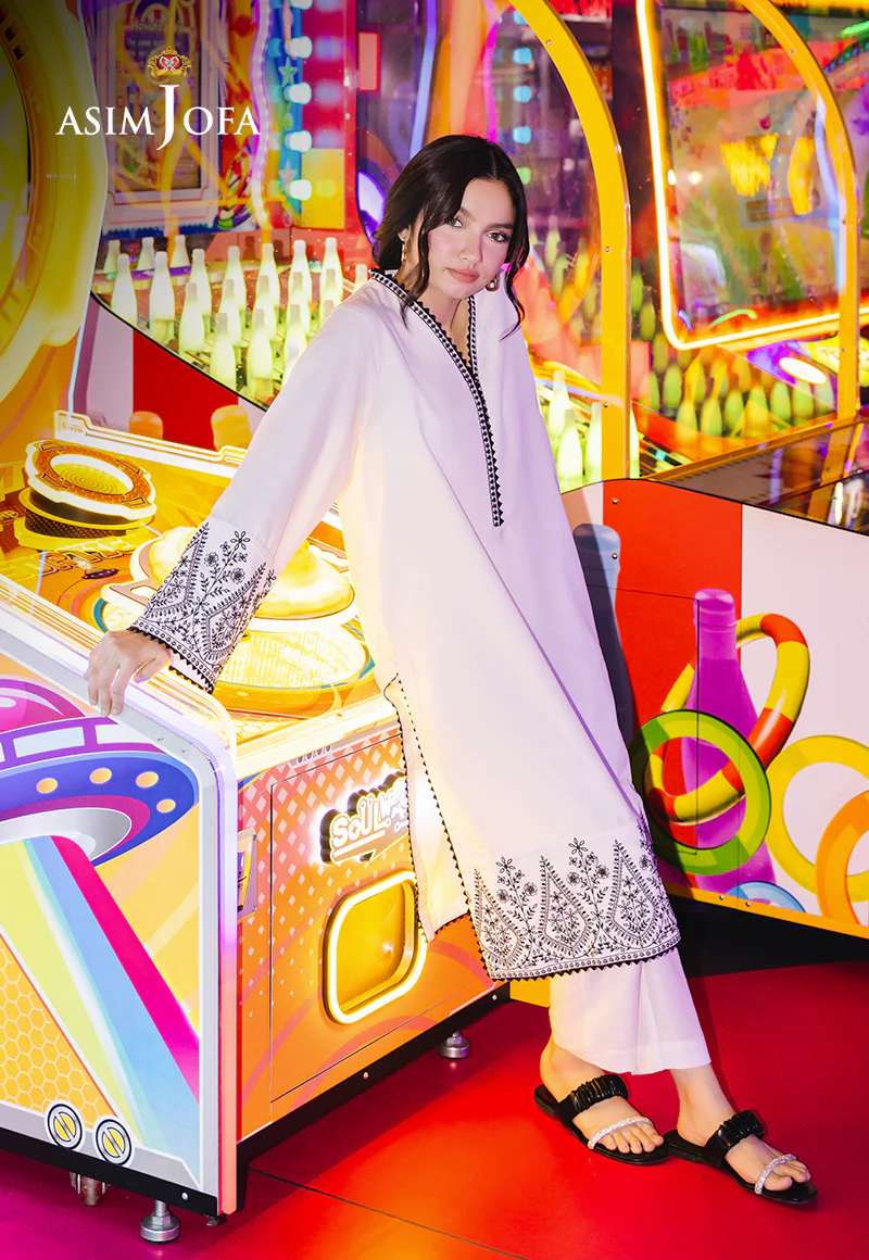 AJPB-65 EMBROIDERED RAW SILK 1PC - Image 5