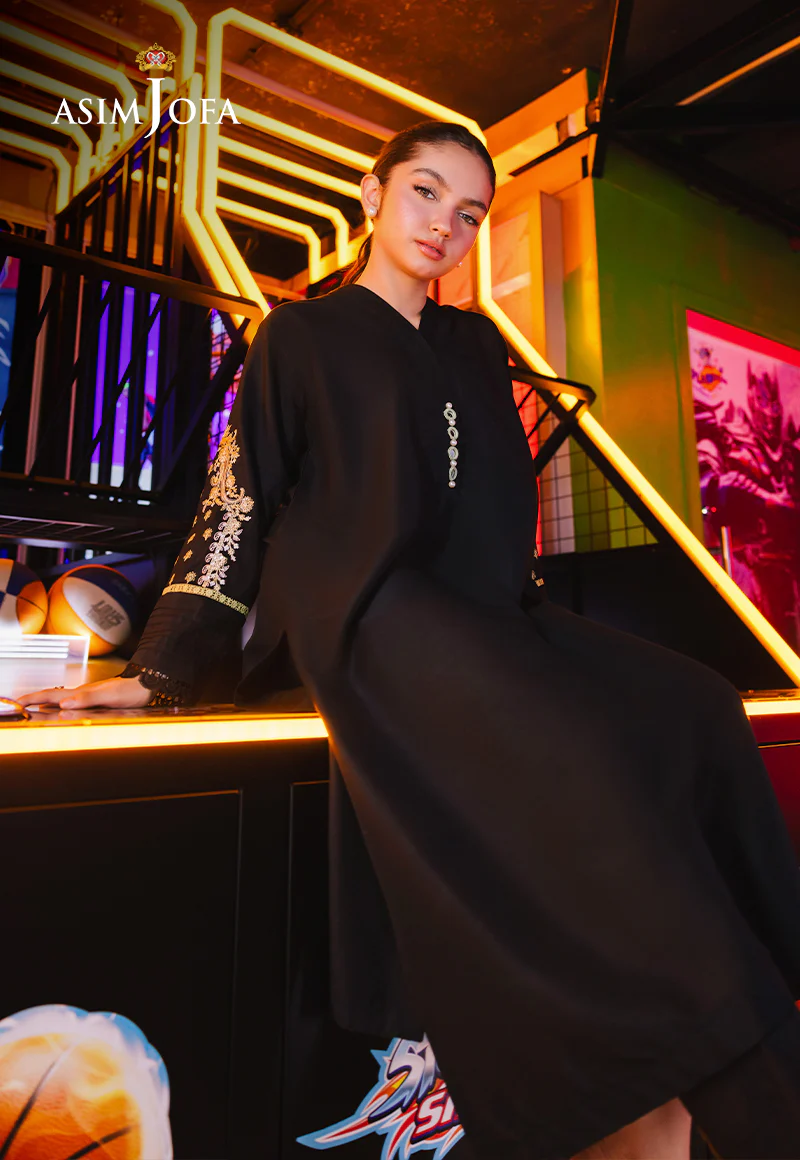 AJPB-66 EMBROIDERED RAW SILK 1PC - Image 8