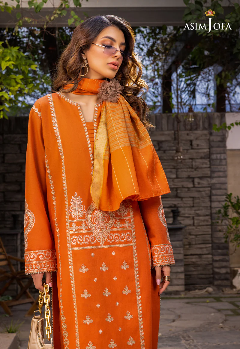 AJPE-21 (3-PC) EMBROIDERED CAMBRIC 3 PCS - Image 3