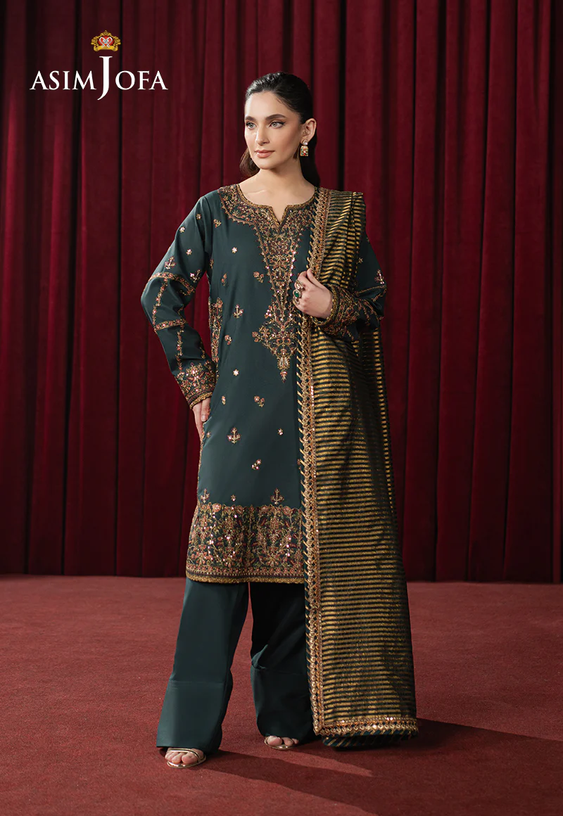 AJPF-05 EMBROIDERED SILK 3 PCS - Image 5