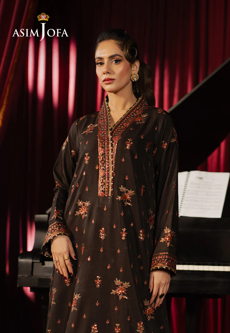 AJPF-06 EMBROIDERED BOSKI SILK 1 PC - Image 2