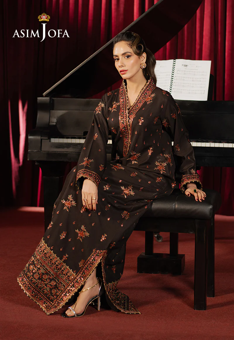 AJPF-06 EMBROIDERED BOSKI SILK 1 PC - Image 6