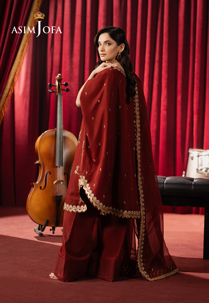 AJPF-12 EMBROIDERED SILK 3 PCS - Image 3
