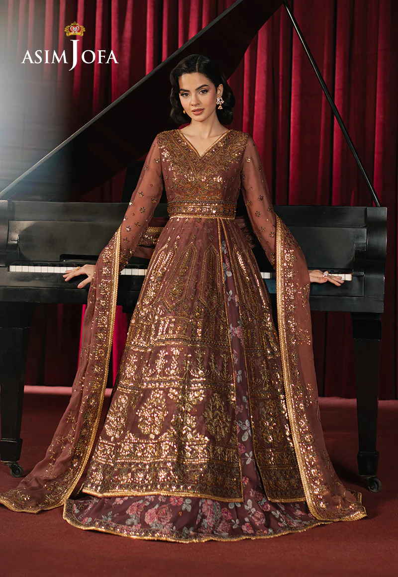 AJPF-36 EMBROIDERED CHIFFON 3 PCS - Image 4