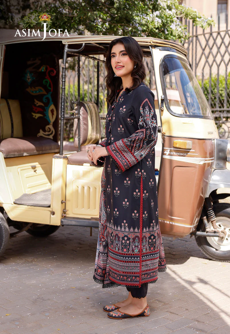 AJPLD-19 PRINTED ARABIC LAWN 3 PCS - Image 7