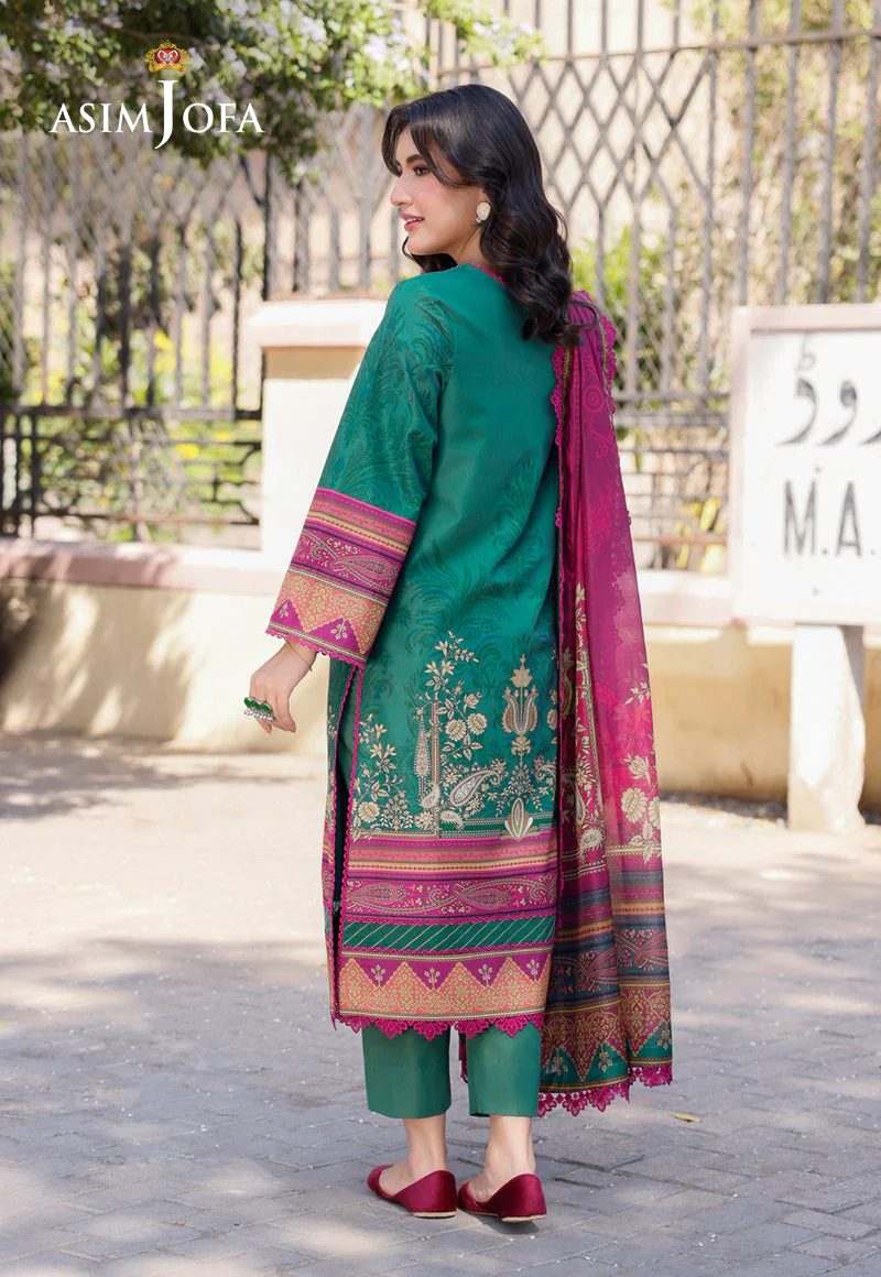 AJPLD-04-XS PRINTED ARABIC LAWN 3 PCS - Image 2